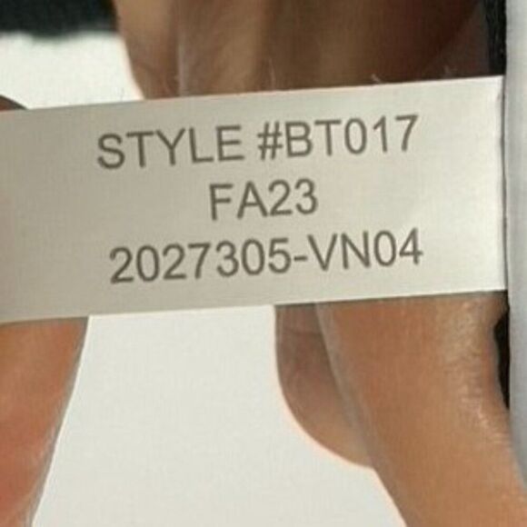 NWT J. Crew Factory Ponte Pant, size 8 (runs big), black, viscose/poly/elastane - Picture 15 of 15